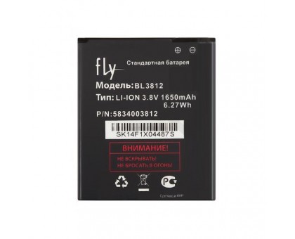 Аккумулятор Fly BL3812 для iQ4416 Era Life 5, 1800 mAh/1650mAh