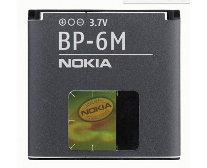 Аккумулятор на Nokia BP-6M, 1070mAh 3250/ 6151/ 6233/ 6280/ 6288/ 9300/ 9300i/ N73/ N73 Music/ N77/ N93