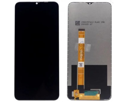 Дисплей Realme C3 тачскрин сенсор черный оригинал