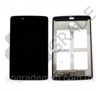 Дисплей LG V400 G Pad 7.0 / V410 + тачскрін (сенсор), чорний, в рамці, оригінал