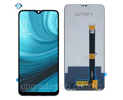 Дисплей Oppo A5s/A7; Realme 3 тачскрин сенсор черный