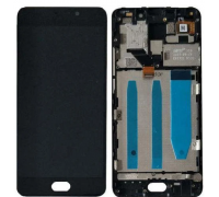 Дисплей Meizu M6 M711 тачскрин сенсор черный в рамке оригинал