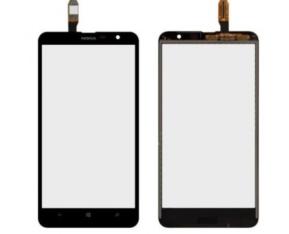 Тачскрін (сенсор) для Nokia 1320 Lumia, чорний, оригінал (Китай)