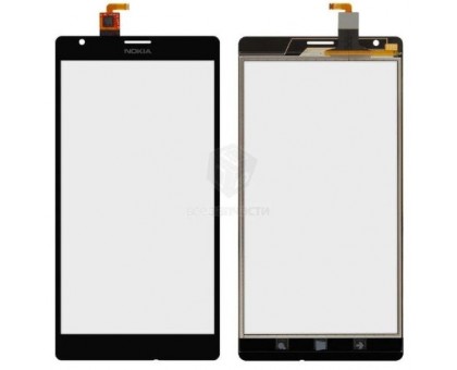 Тачскрін (сенсор) для Nokia 1520 Lumia, чорний, оригінал (Китай)