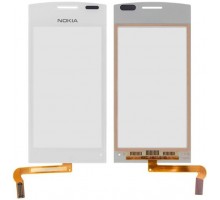 Touch screen (sensor) 500 for Nokia, white, with the front panel