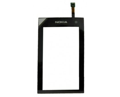 Тачскрін (сенсор) для Nokia 5250, чорний, оригінал (Китай)