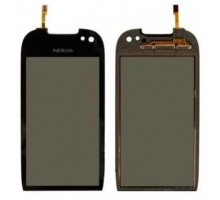 Тачскрин (сенсор) для Nokia 701, чёрный