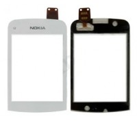 Тачскрін (сенсор) для Nokia C2-02 / C2-03 / C2-06 ​​/ C2-07 / С2-08, білий