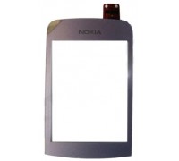 Тачскрін (сенсор) для Nokia C2-02 / C2-03 / C2-06 ​​/ C2-07 / С2-08, пурпурний, оригінал (Китай)