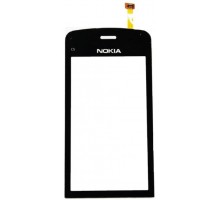 Тачскрин (сенсор) для Nokia C5-03/ C5-06, чёрный, оригинал (Китай)