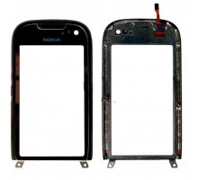 Тачскрин (сенсор) для Nokia C7-00, чёрный