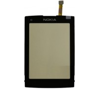 Тачскрін (сенсор) для Nokia X3-02, чорний, оригінал Китай)