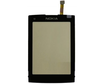 Тачскрін (сенсор) для Nokia X3-02, чорний, оригінал Китай)