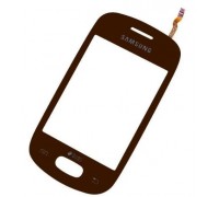 Touch screen (sensor) for Samsung S5282 Galaxy Star Duos, brown, original (China)