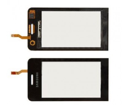 Тачскрін (сенсор) для Samsung S7230 Wave 723, чорний, оригінал (Китай)