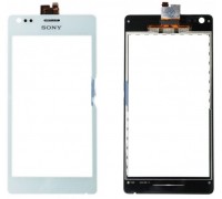 Touch screen (sensor) for Sony C1904 Xperia M / C1905 / C2004 / C2005, white, original (China)