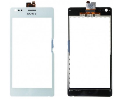 Touch screen (sensor) for Sony C1904 Xperia M / C1905 / C2004 / C2005, white, original (China)