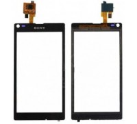 Touch screen (sensor) for Sony C2104 S36 Xperia L / C2105 S36h, black, original (China)