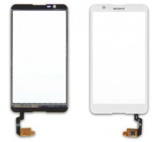 Тачскрин (сенсор) для Sony E2104 Xperia E4/ E2105/ E2115/ E2124, белый