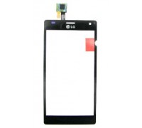 Touch screen (sensor) for LG P880 Optimus 4X HD, black, original (China)