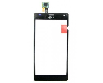 Touch screen (sensor) for LG P880 Optimus 4X HD, black, original (China)