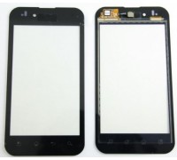Touch screen (sensor) for LG P970 Optimus, black, original (China) big ic (5mm) / small ic (4mm)