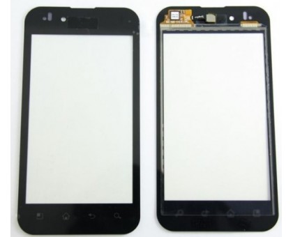 Touch screen (sensor) for LG P970 Optimus, black, original (China) big ic (5mm) / small ic (4mm)