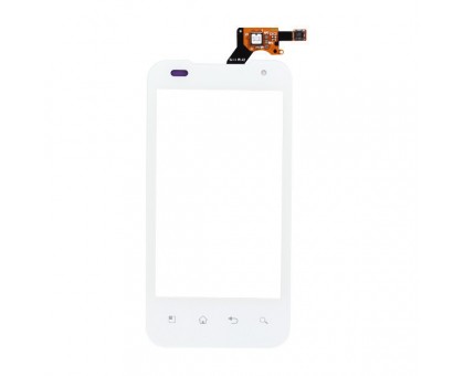 Touch screen (sensor) for LG P990 Optimus 2 / P999 Optimus G2x, white, original (China) P900 / P993