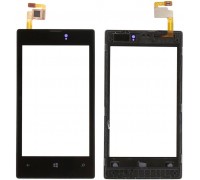 Тачскрін (сенсор) для Microsoft 435 Lumia / 532 (RM-тисячі шістьдесят-дев'ять), чорний