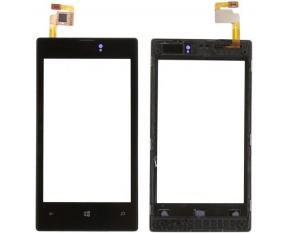 Тачскрін (сенсор) для Microsoft 435 Lumia / 532 (RM-тисячі шістьдесят-дев'ять), чорний