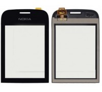 Тачскрін (сенсор) для Nokia 303 Asha, чорний