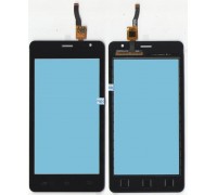 Touch screen (sensor) for Nomi i4510 Beat M, black original PRC