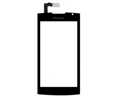 Тачскрін (сенсор) для Prestigio PAP4500 DUO MultiPhone / Pioneer P80W, чорний