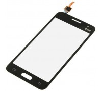 Тачскрин (сенсор) для Samsung G355H Galaxy Core 2 Duos темно - серый