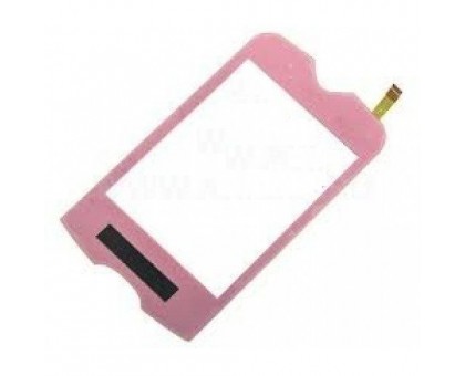 Тачскрін (сенсор) для Samsung S3370 Corby 3G, рожевий