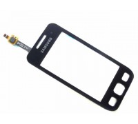 Touch screen (sensor) for Samsung S5250 Wave 525 / S5750 Wave 575, black big ic (5mm) / small ic (4mm)