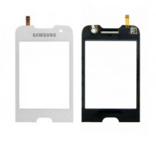 Тачскрін (сенсор) для Samsung S5600, білий big ic / small ic