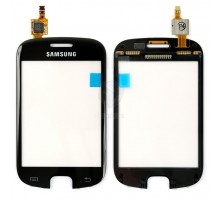 Тачскрин (сенсор) для Samsung S5670 Galaxy Fit, чёрный