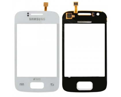Тачскрін (сенсор) для Samsung S6102 Galaxy Y Duos, білий
