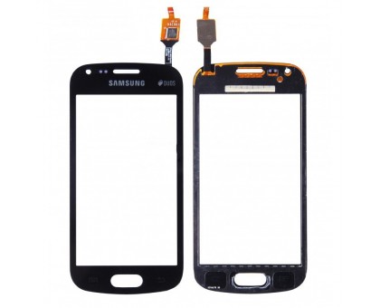 Тачскрін (сенсор) для Samsung S7582 Galaxy Trend Plus Duos, чорний