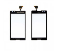 Тачскрин (сенсор) для Sony C2305 Xperia C S39h черный