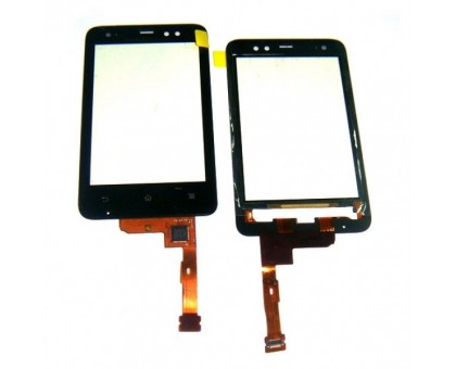 Тачскрин (сенсор) для Sony Ericsson SK17i Xperia Mini Pro, чёрный big ic/ small ic