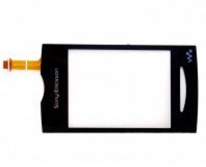 Touch screen (sensor) for Sony Ericsson W150i Yendo, black