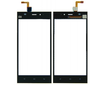 Тачскрин (сенсор) для Xiaomi Mi3, чёрный