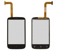 Touch screen (sensor) for HTC A320e Desire C, black, original (China)