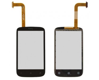Тачскрин (сенсор) для HTC A320e Desire C, чёрный, оригинал (Китай)