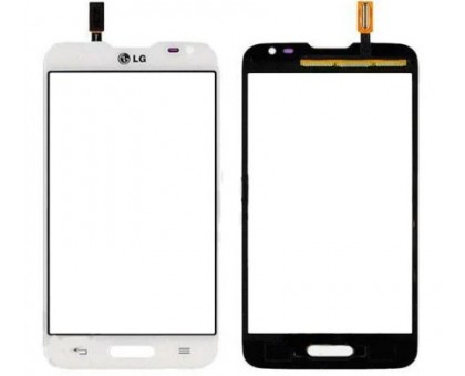 Тачскрін (сенсор) для LG D320 Optimus L70 / D321 / MS323, білий