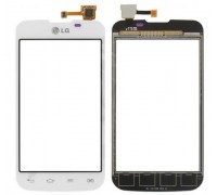 Тачскрин (сенсор) для LG E455 Optimus L5 II Dual SIM, белый, оригинал (Китай) big ic(5mm)/ small ic(4mm)