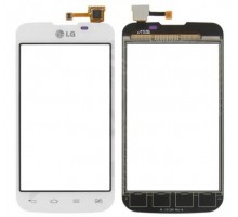 Тачскрин (сенсор) для LG E455 Optimus L5 II Dual SIM, белый big ic(5mm)/ small ic(4mm)