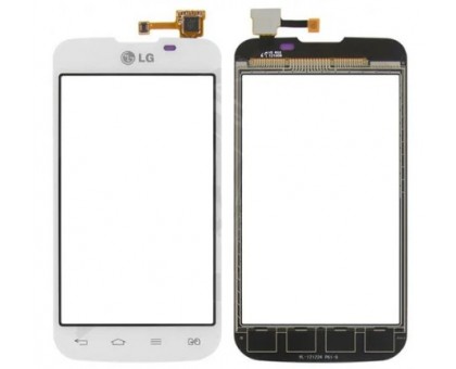 Тачскрин (сенсор) для LG E455 Optimus L5 II Dual SIM, белый big ic(5mm)/ small ic(4mm)